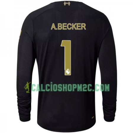 Liverpool Portiere A.BECKER 1 Maglia Prima 2019/2020 Manica Lunga